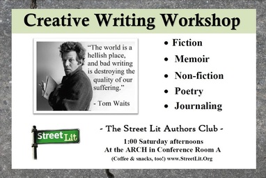 Creative Writing Workshop: The Street Lit Authors Club info